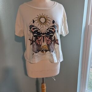 O'Neill Women's Cream Graphic Tee